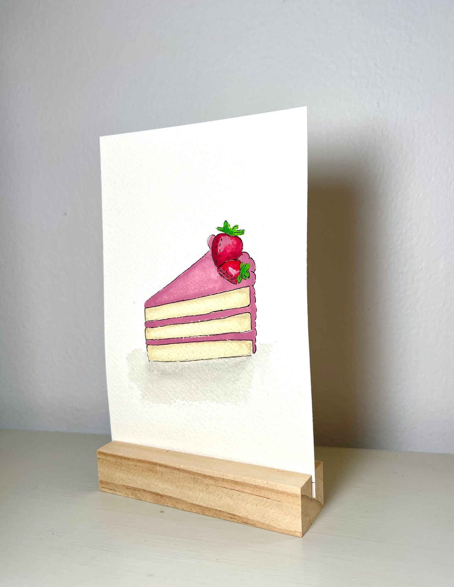 Piece of Cake Valentine’s Day Art Print