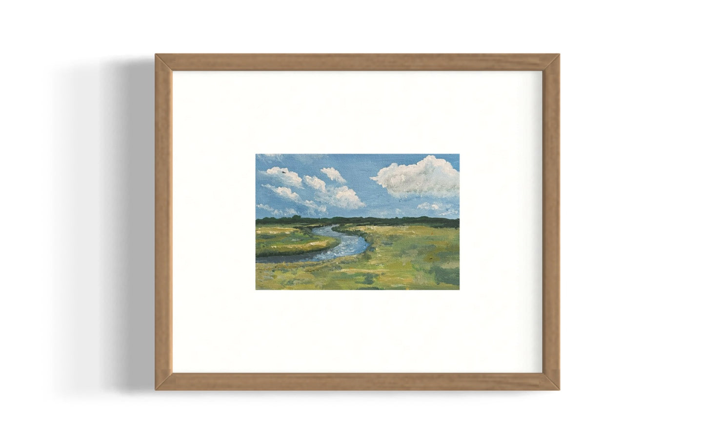 “In the Marsh” Original Framed Painting
