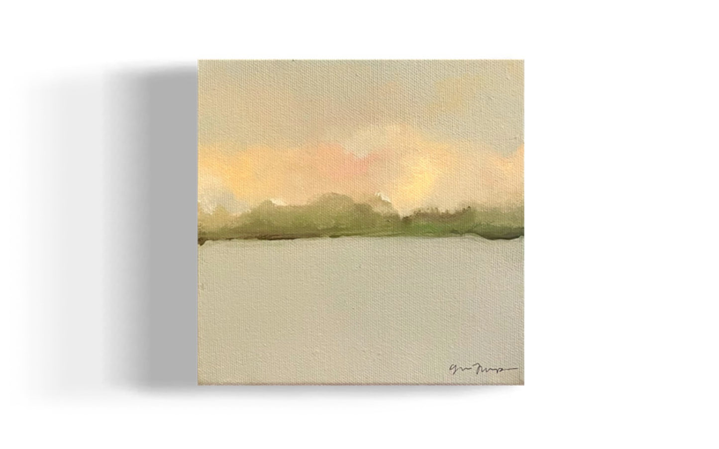 “After the Storm” Original Abstract Landscape Painting