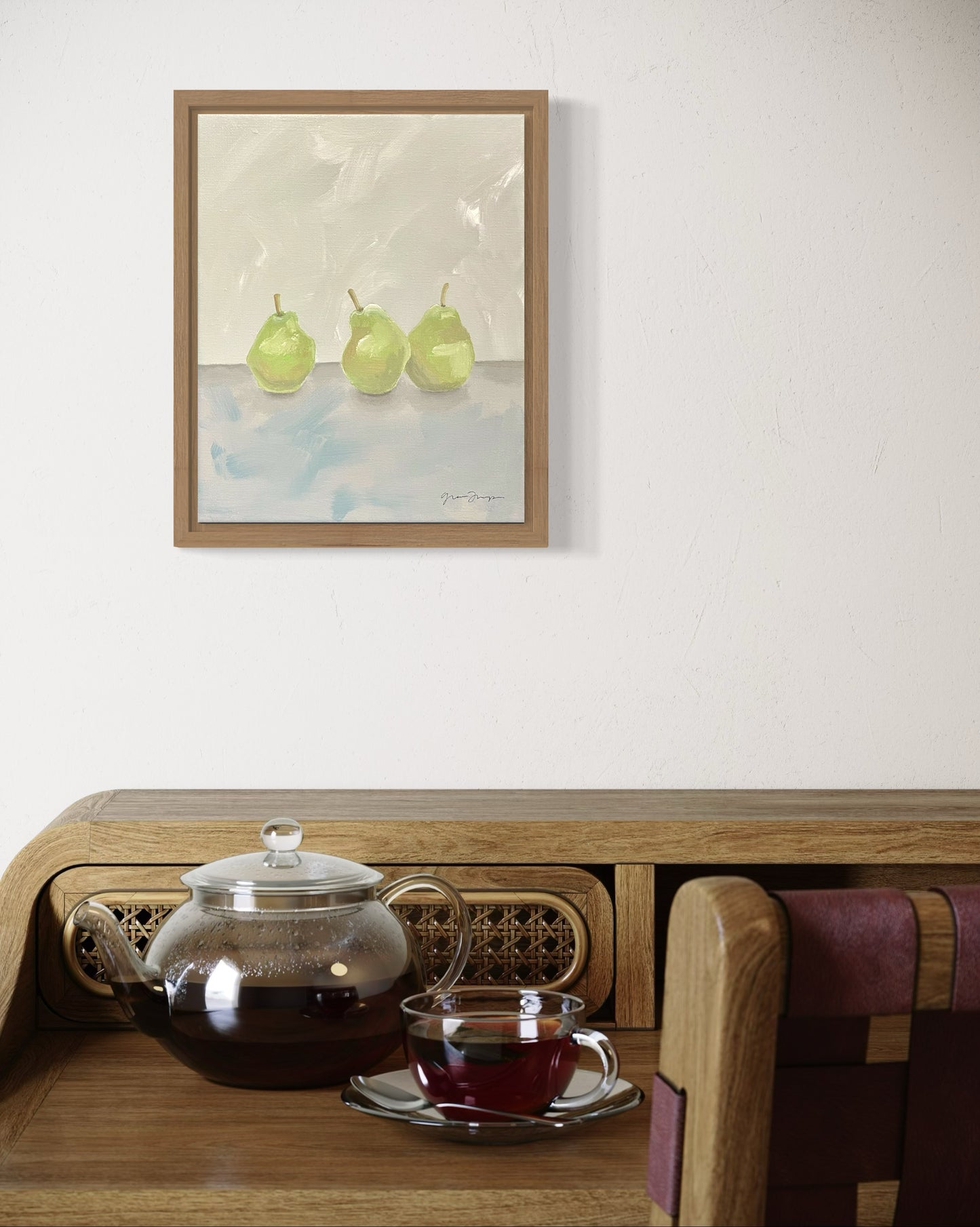 “Pears” Original Acrylic Painting