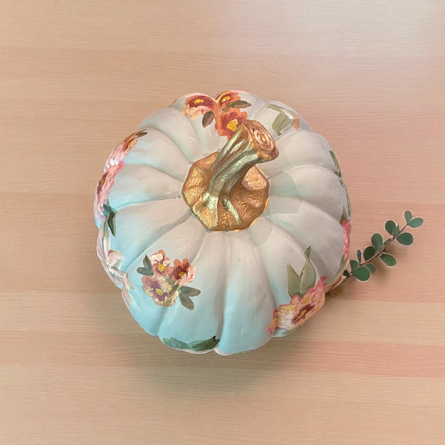 Floral Pumpkin No. 1