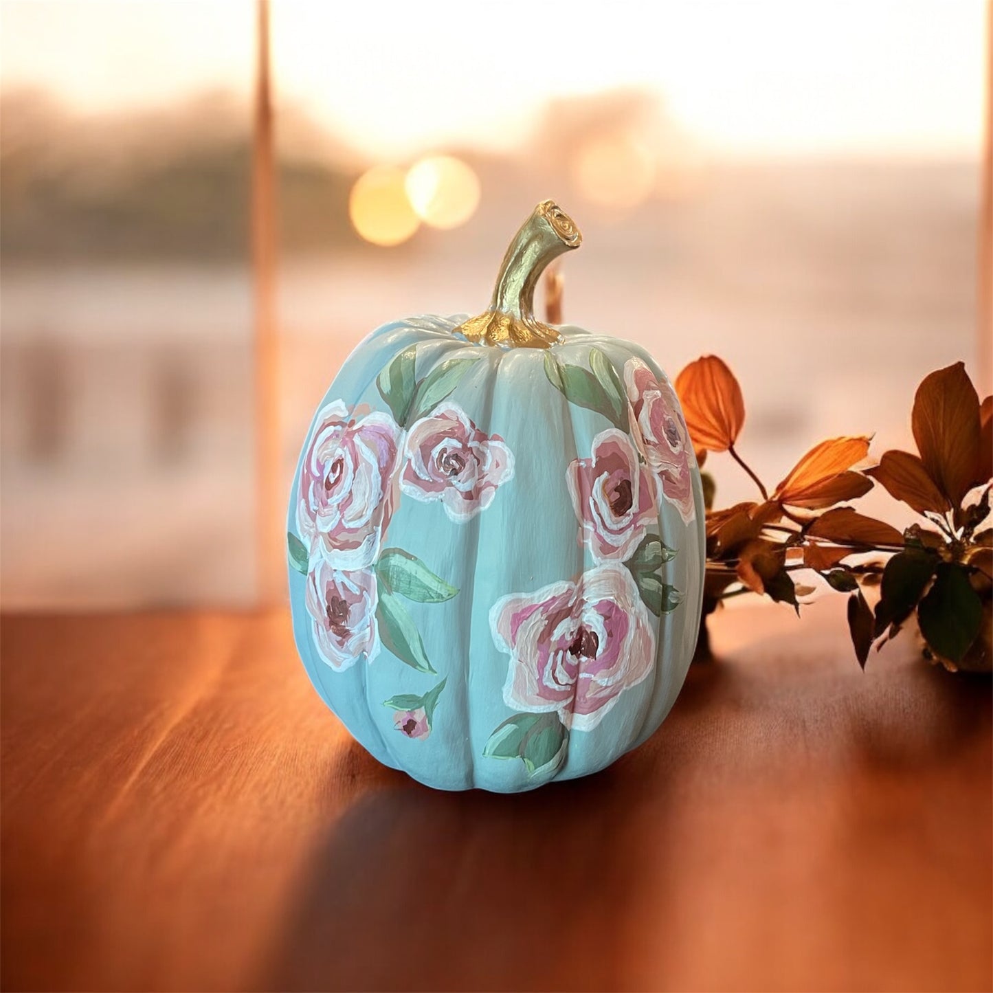 Floral Pumpkin No. 2