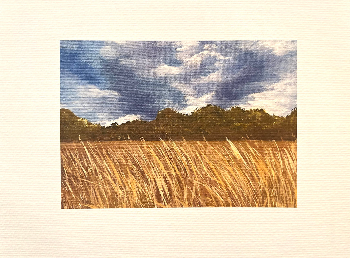 “Wheat Fields of Alabama” Landscape Art Print