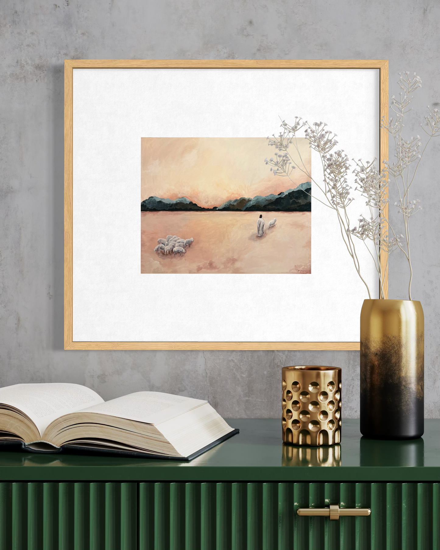 The Lost Sheep Art Print