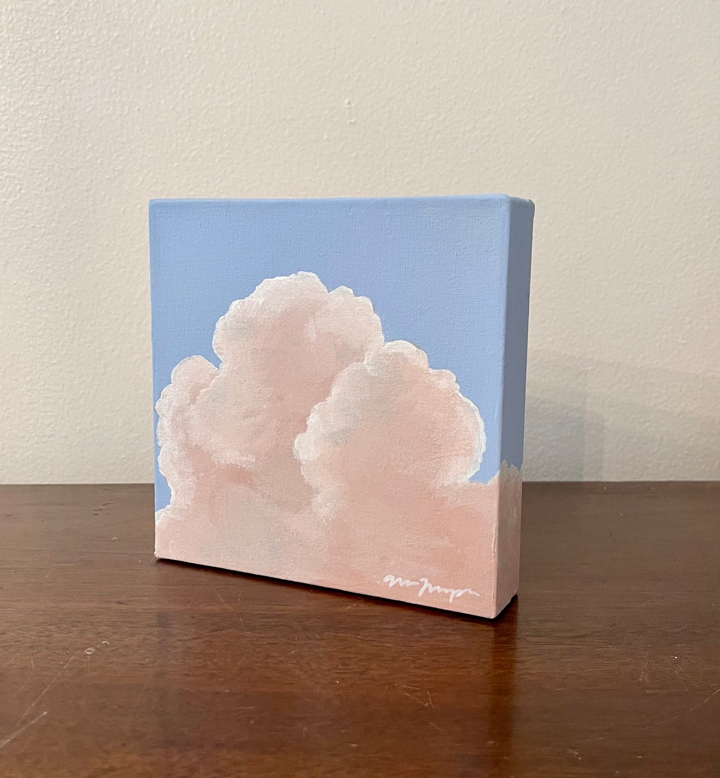 “Cotton Clouds” Original Acrylic Painting