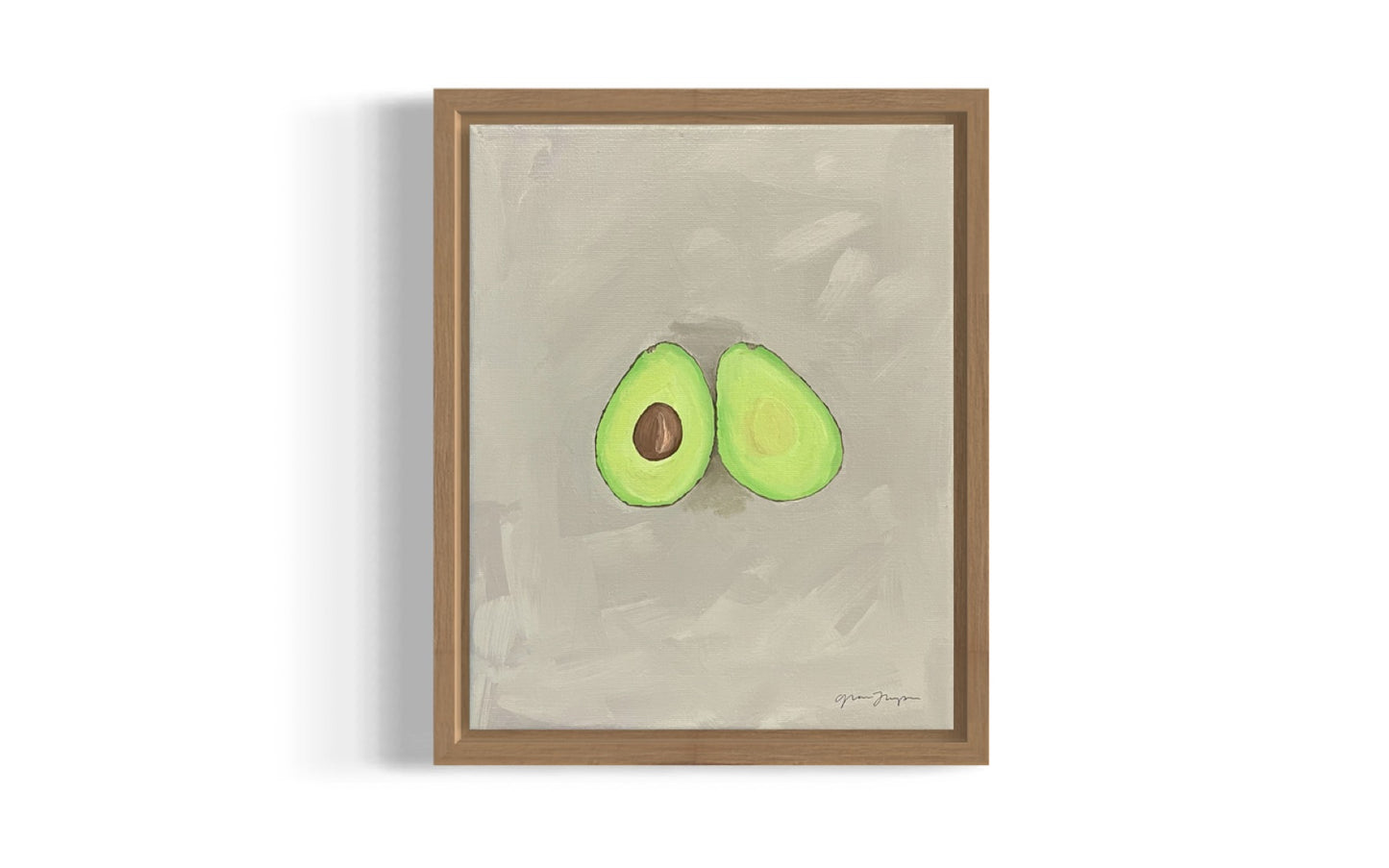 “Avocado” Original Acrylic Painting