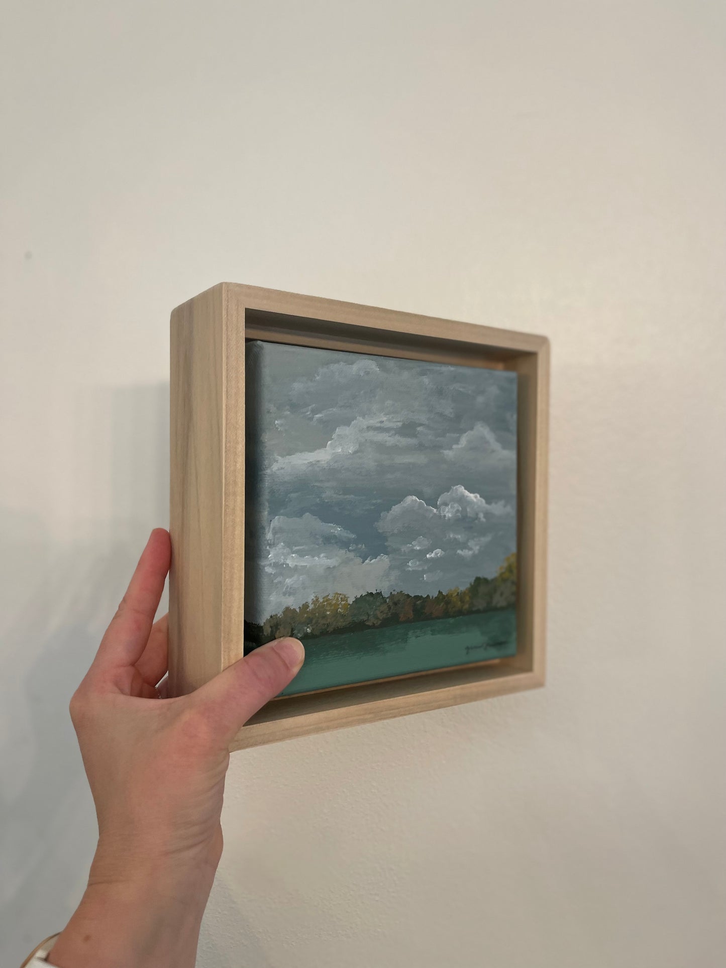 “Alabama Farmland No. 3” Original Framed Painting