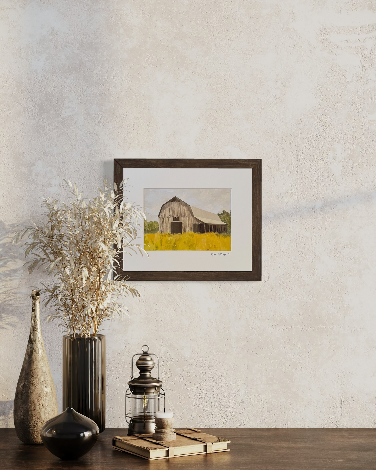Weathered Barn Art Print