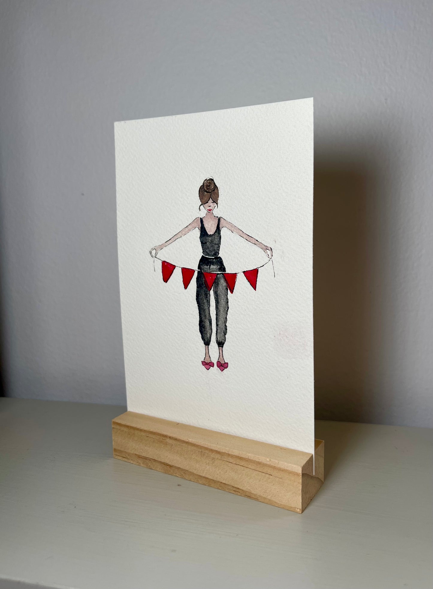 Valentine’s Day Banner Art Print