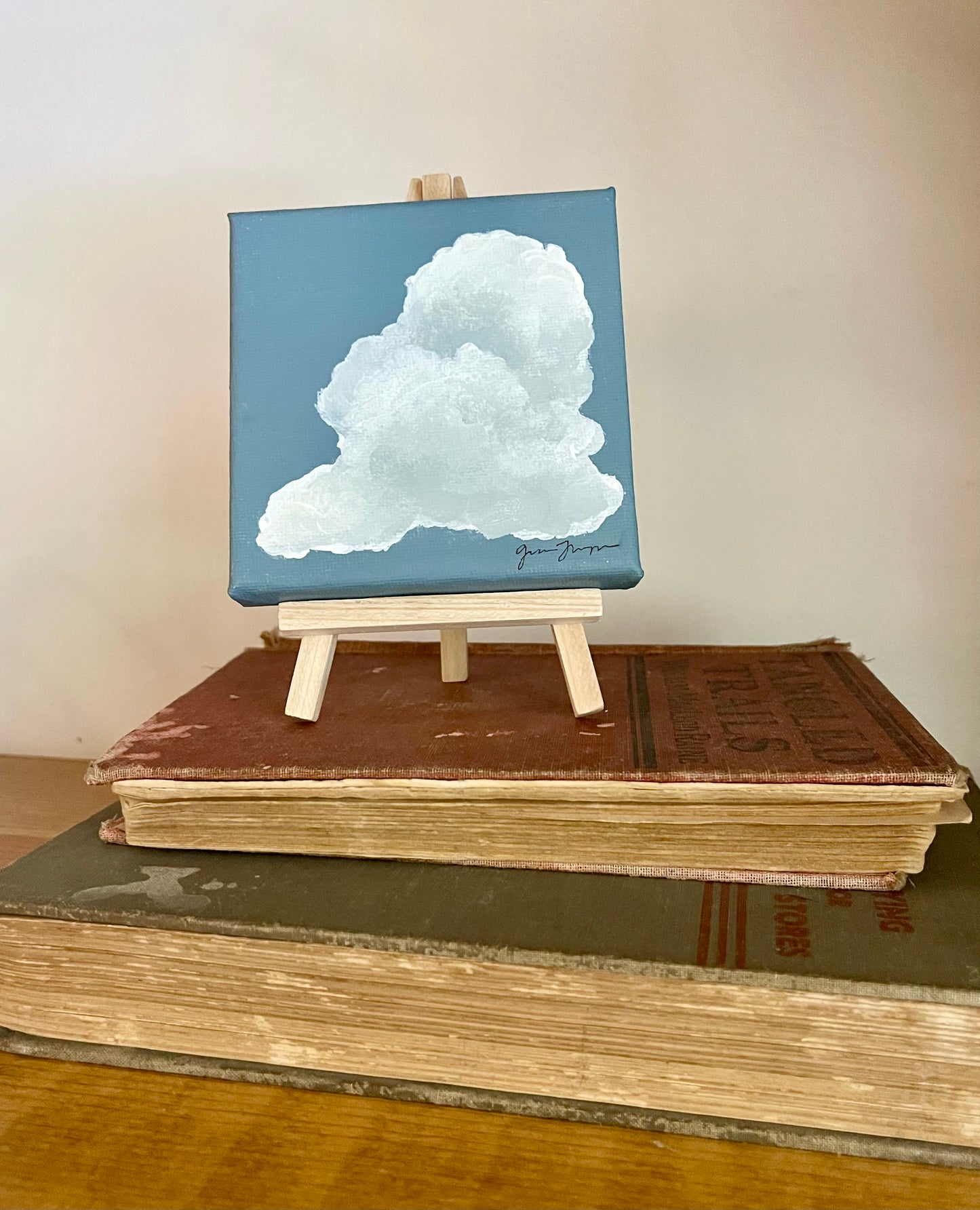 Clouds II Original Acrylic Mini Painting