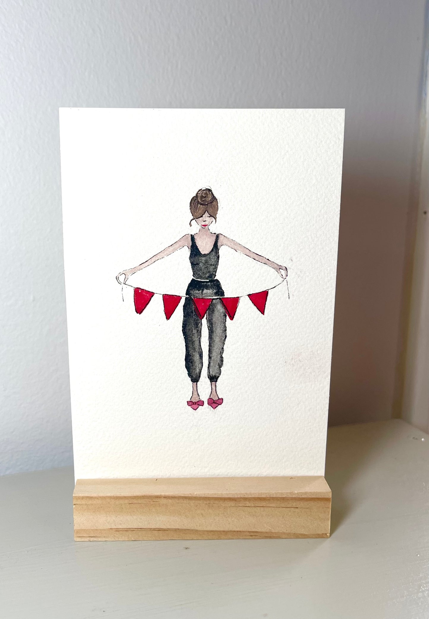 Valentine’s Day Banner Art Print
