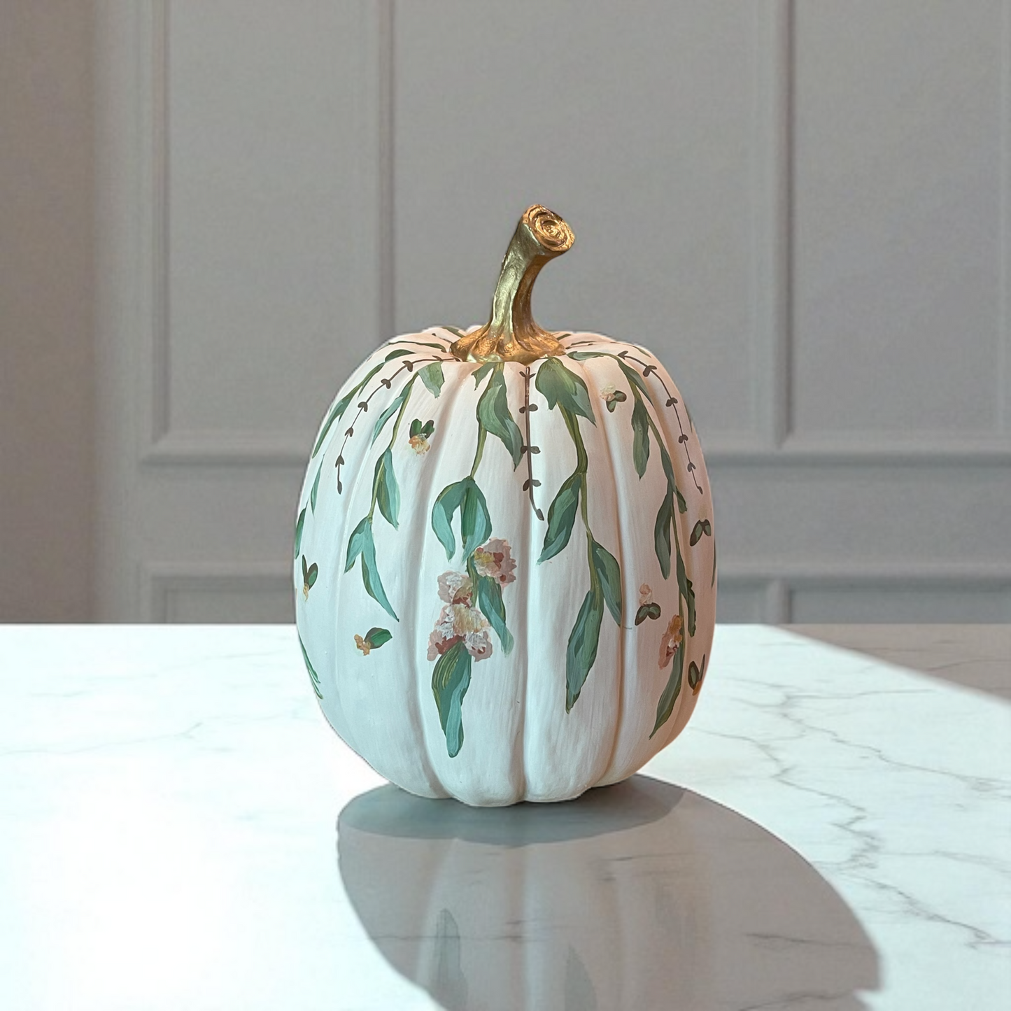 Floral Pumpkin No. 4