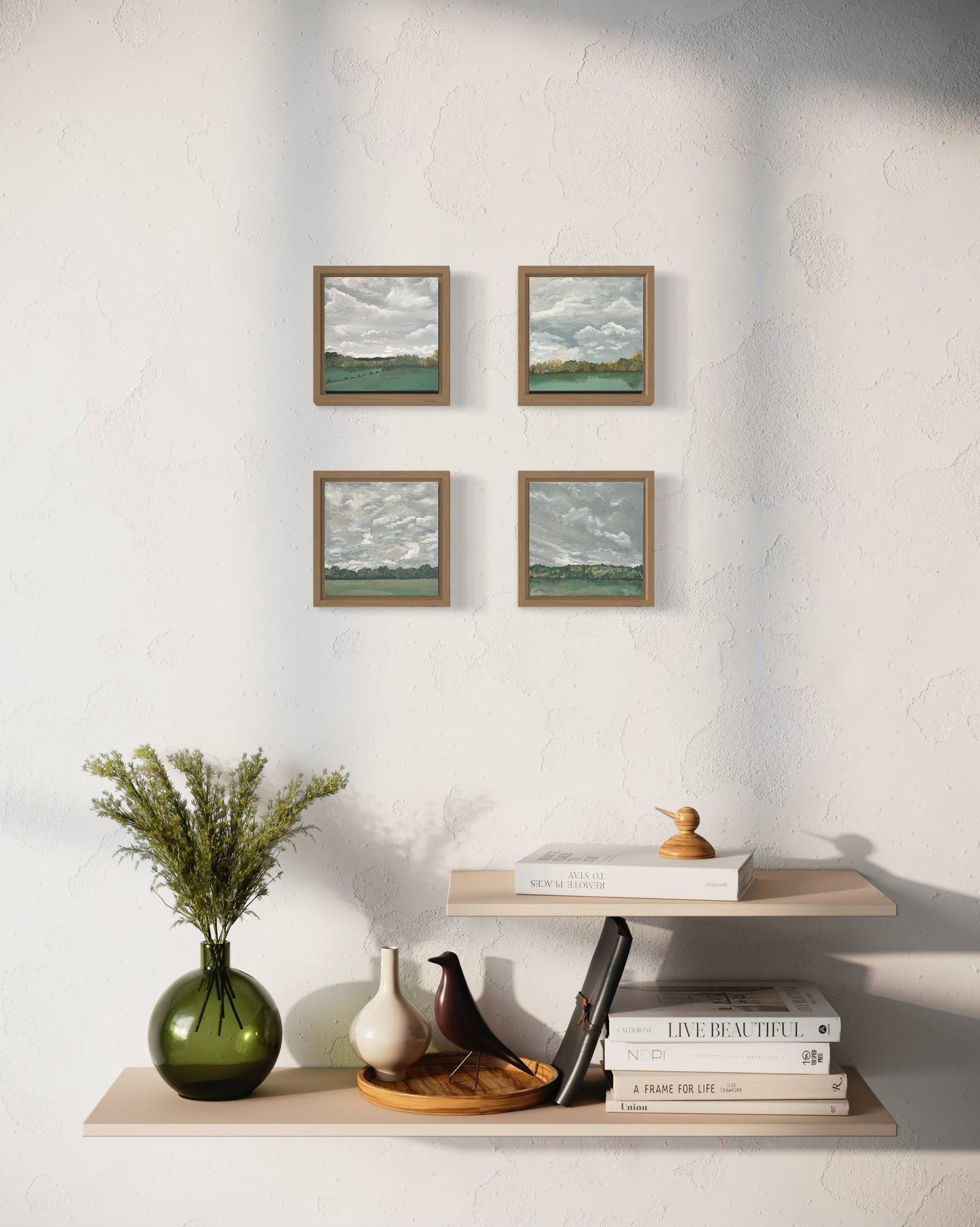 “Alabama Farmland No. 4” Original Framed Painting