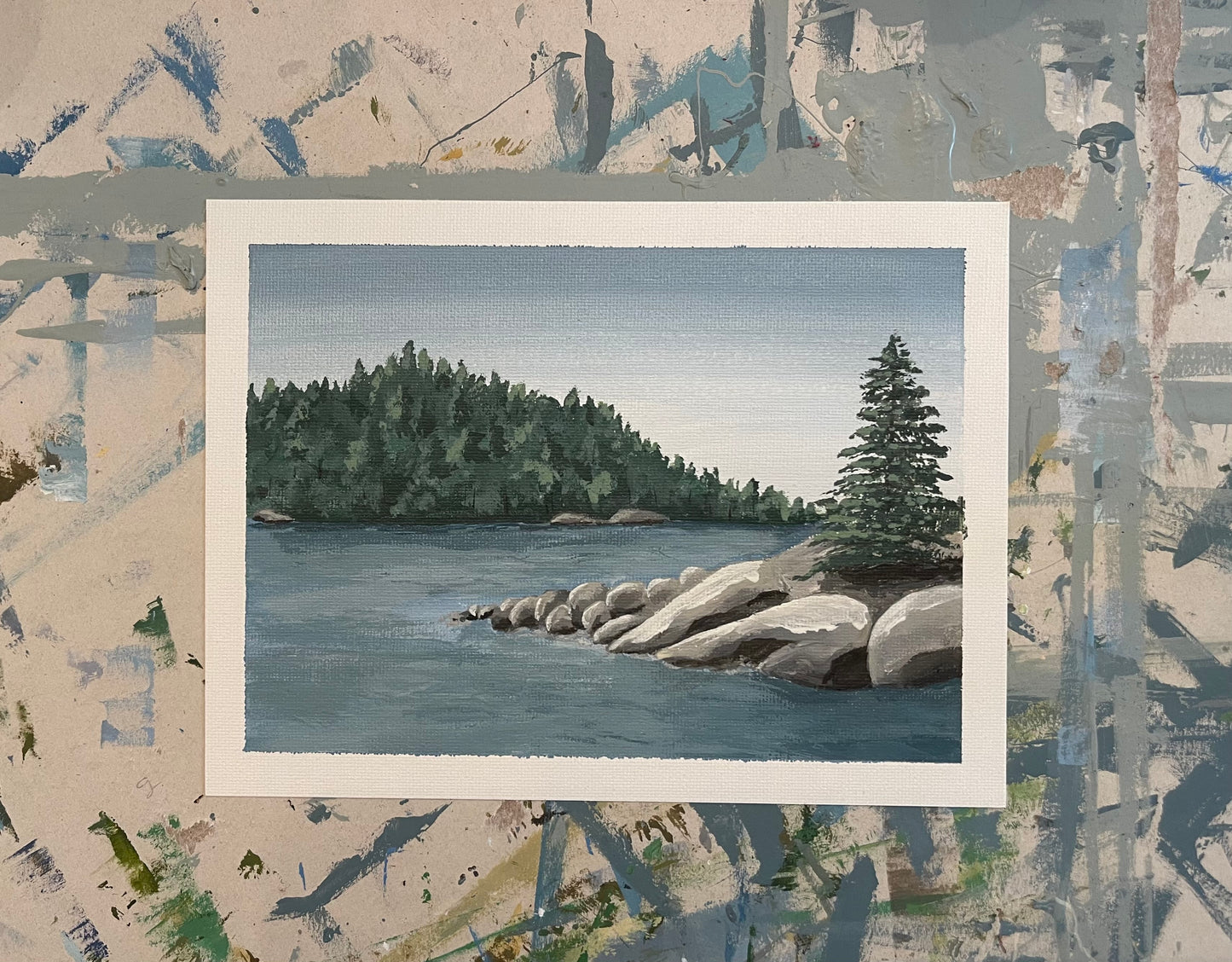 “Tranquility” Original Acrylic Painting