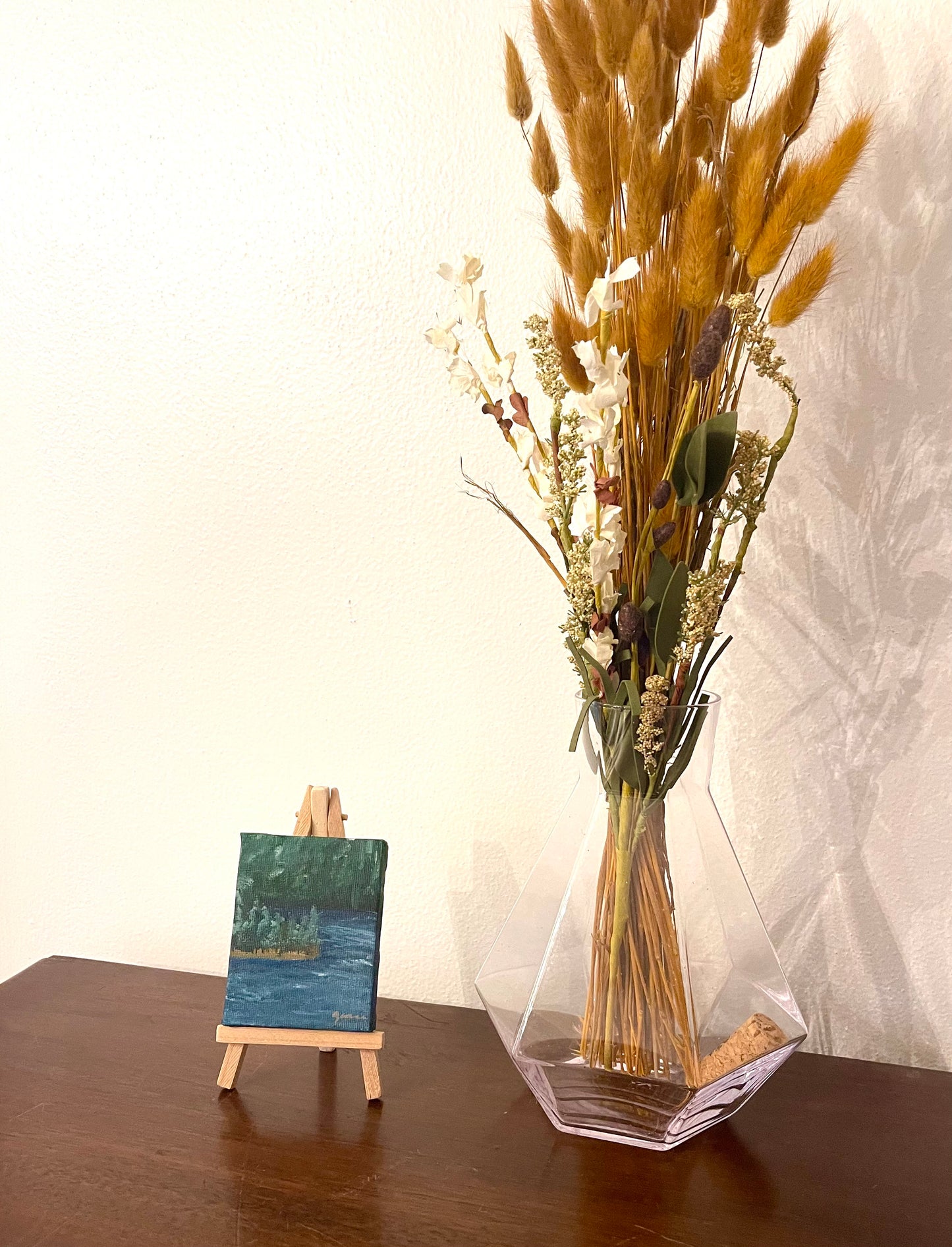 Lakeside Landscape Mini Painting