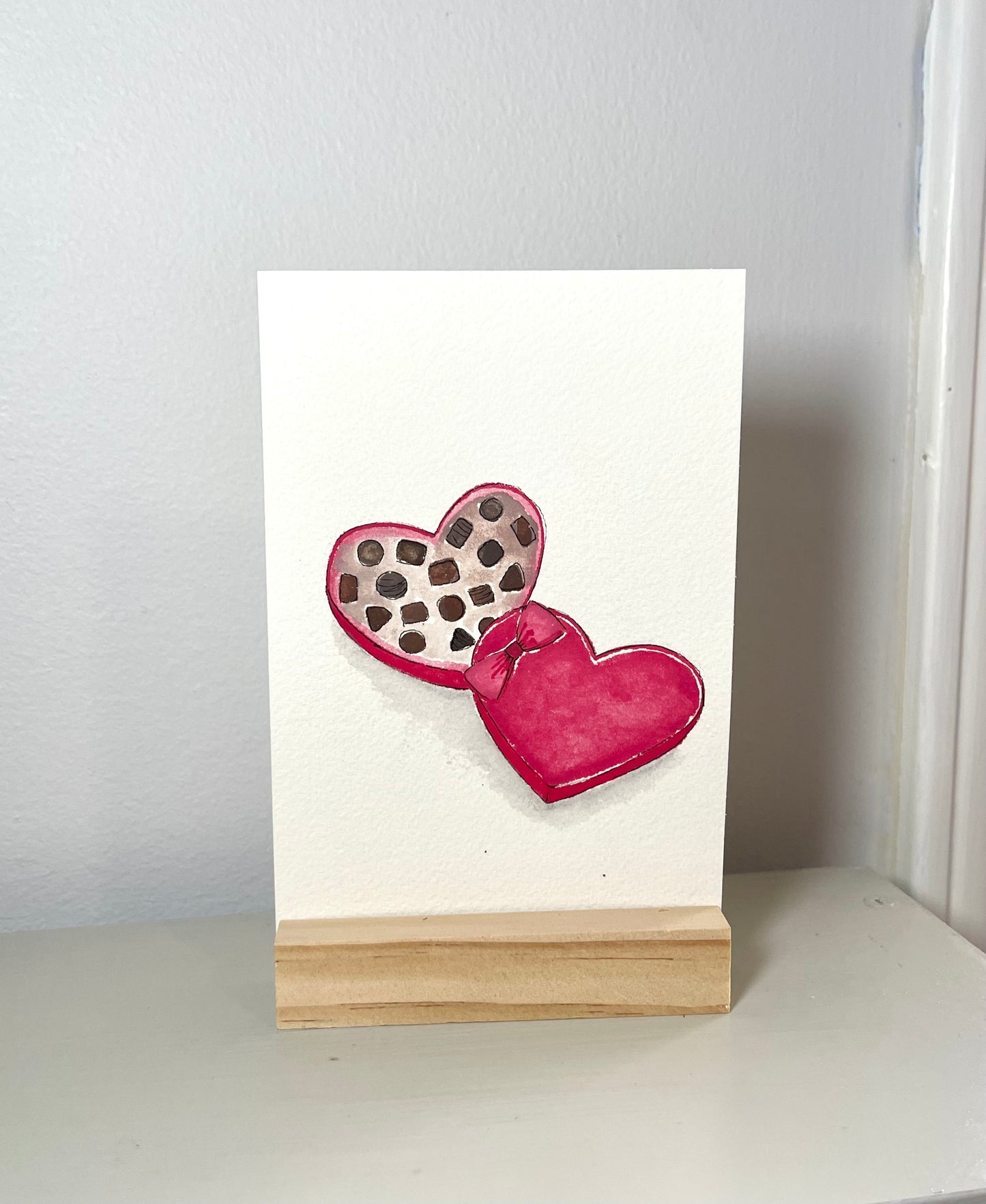 Box of Chocolates Valentine’s Day Art Print