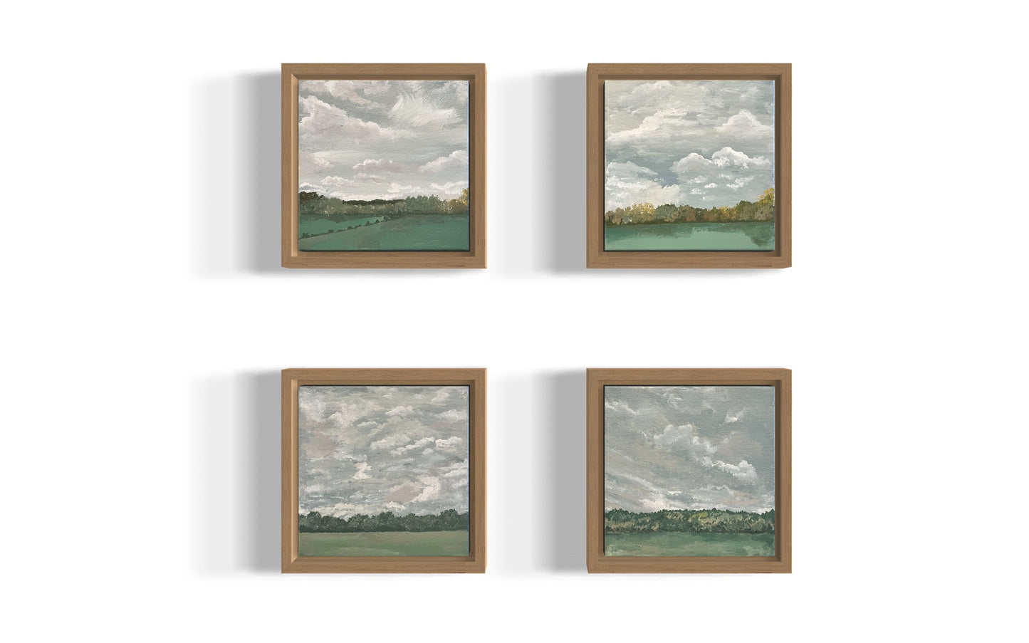 “Alabama Farmland No. 4” Original Framed Painting