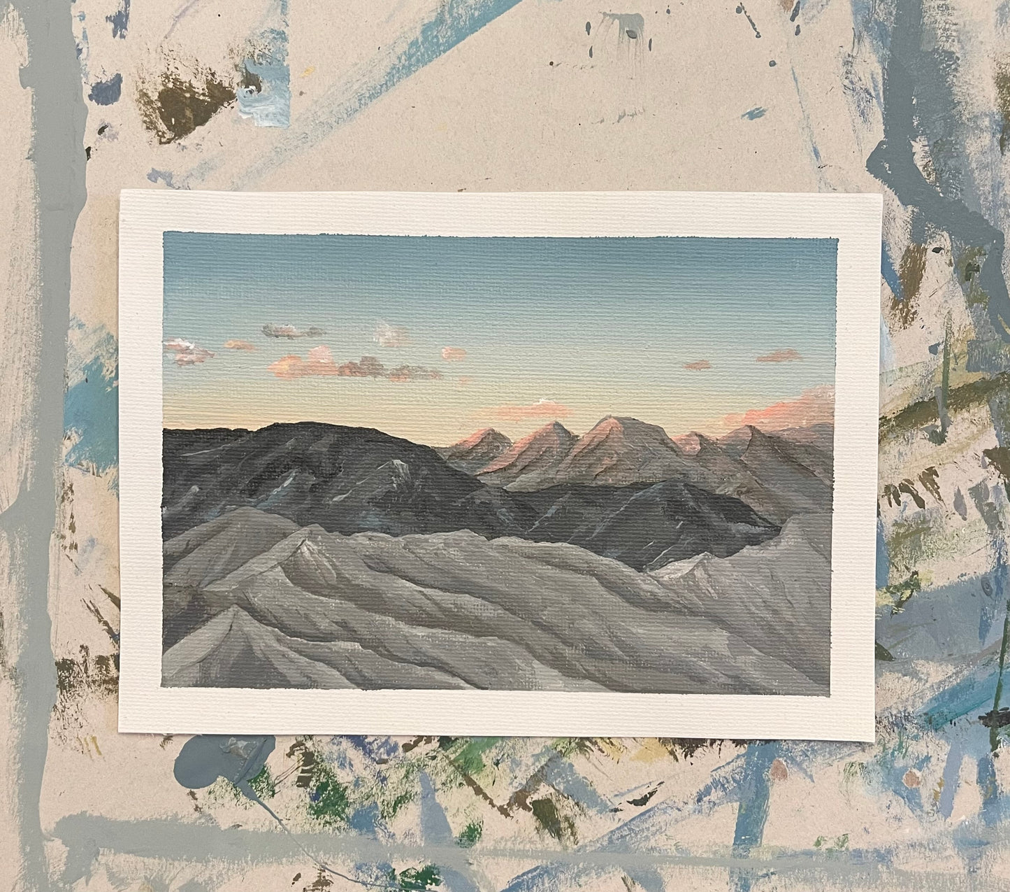 “Death Valley” Original Framed Painting