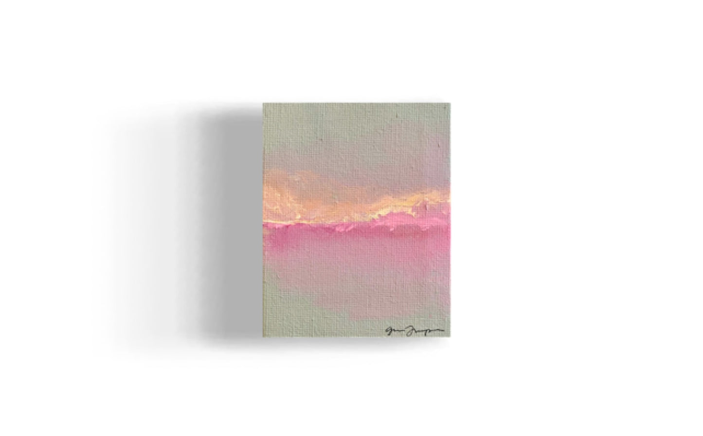 “Dawn” Original Abstract Mini Painting