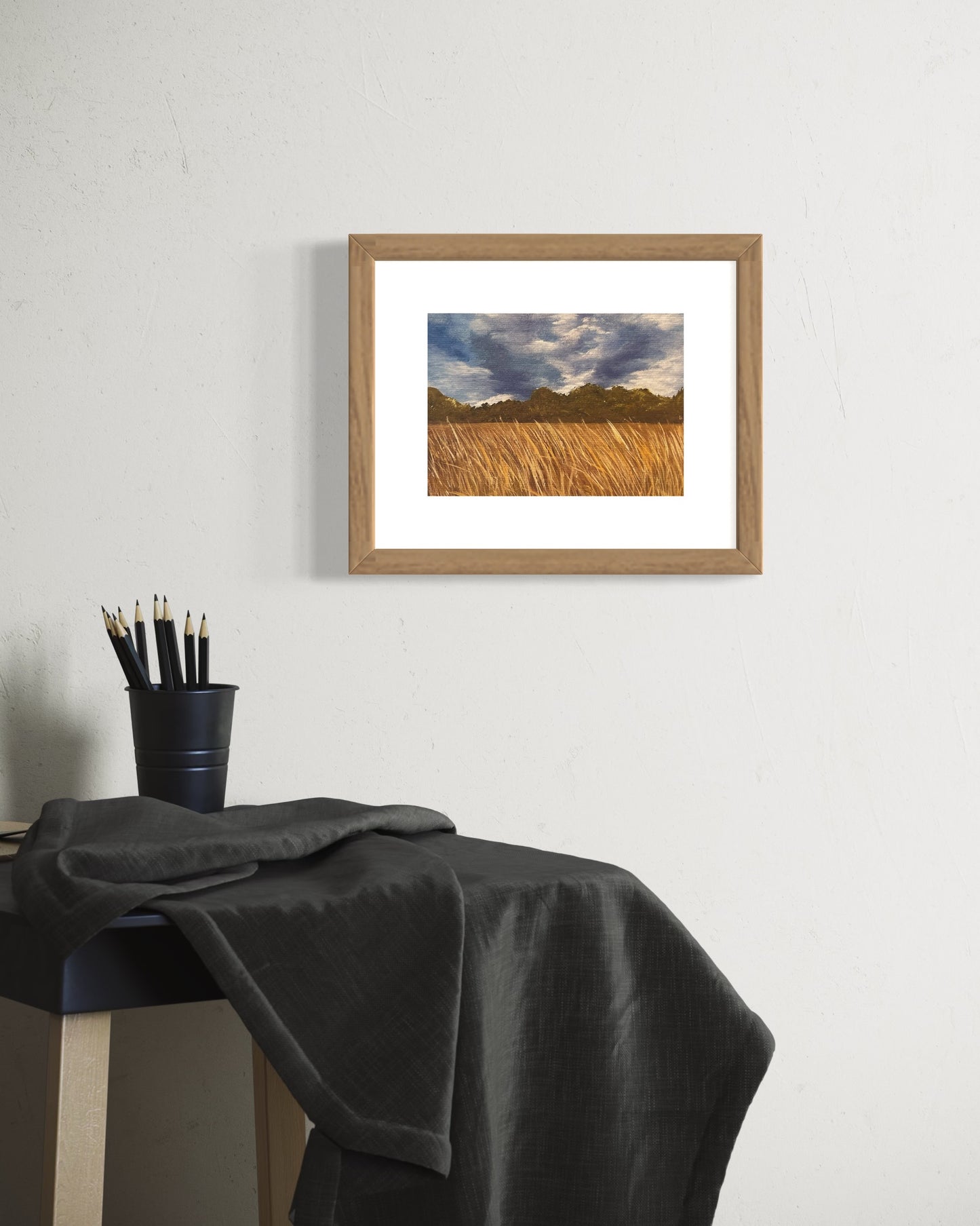 “Wheat Fields of Alabama” Landscape Art Print