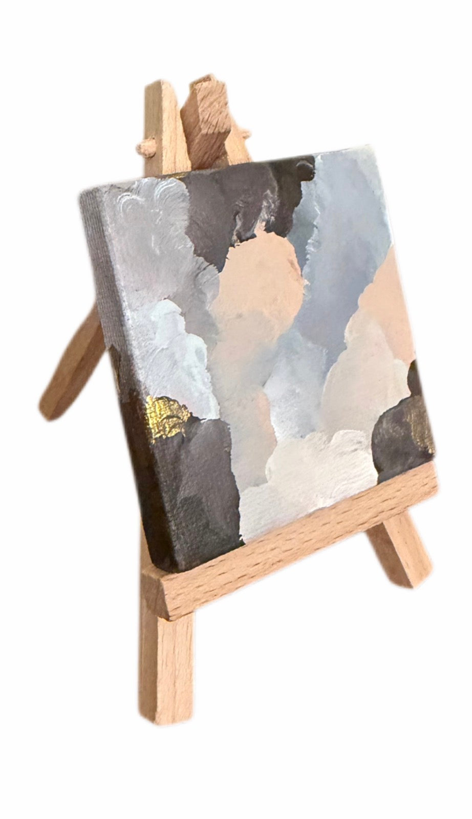 Neutrals Abstract Mini Painting