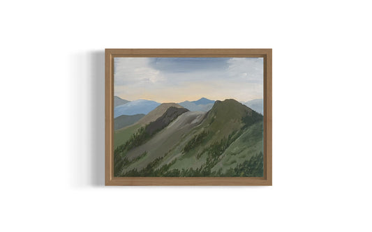 “Blue Ridge Mountains” Original Painting