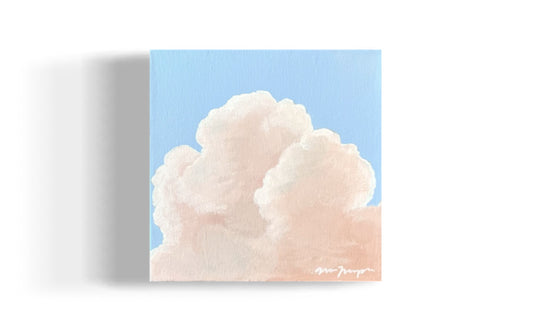 “Cotton Clouds” Original Acrylic Painting