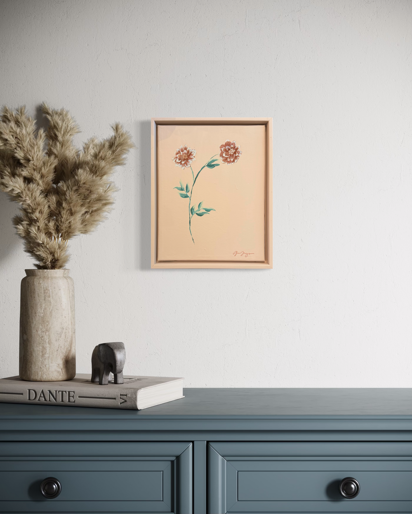 “Late Summer Bloom” Original acrylic painting