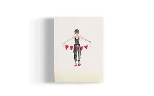 Valentine’s Day Banner Art Print