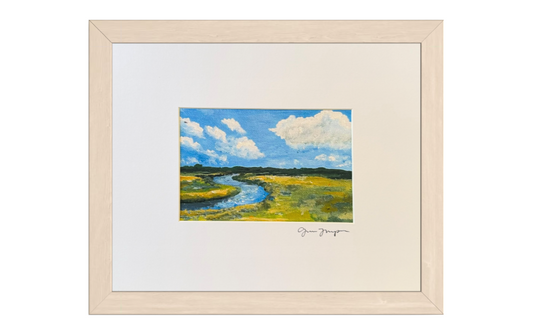 In the Marsh Art Print