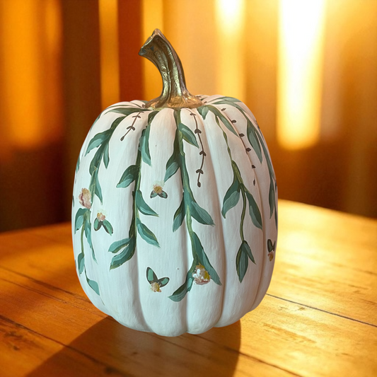 Floral Pumpkin No. 4