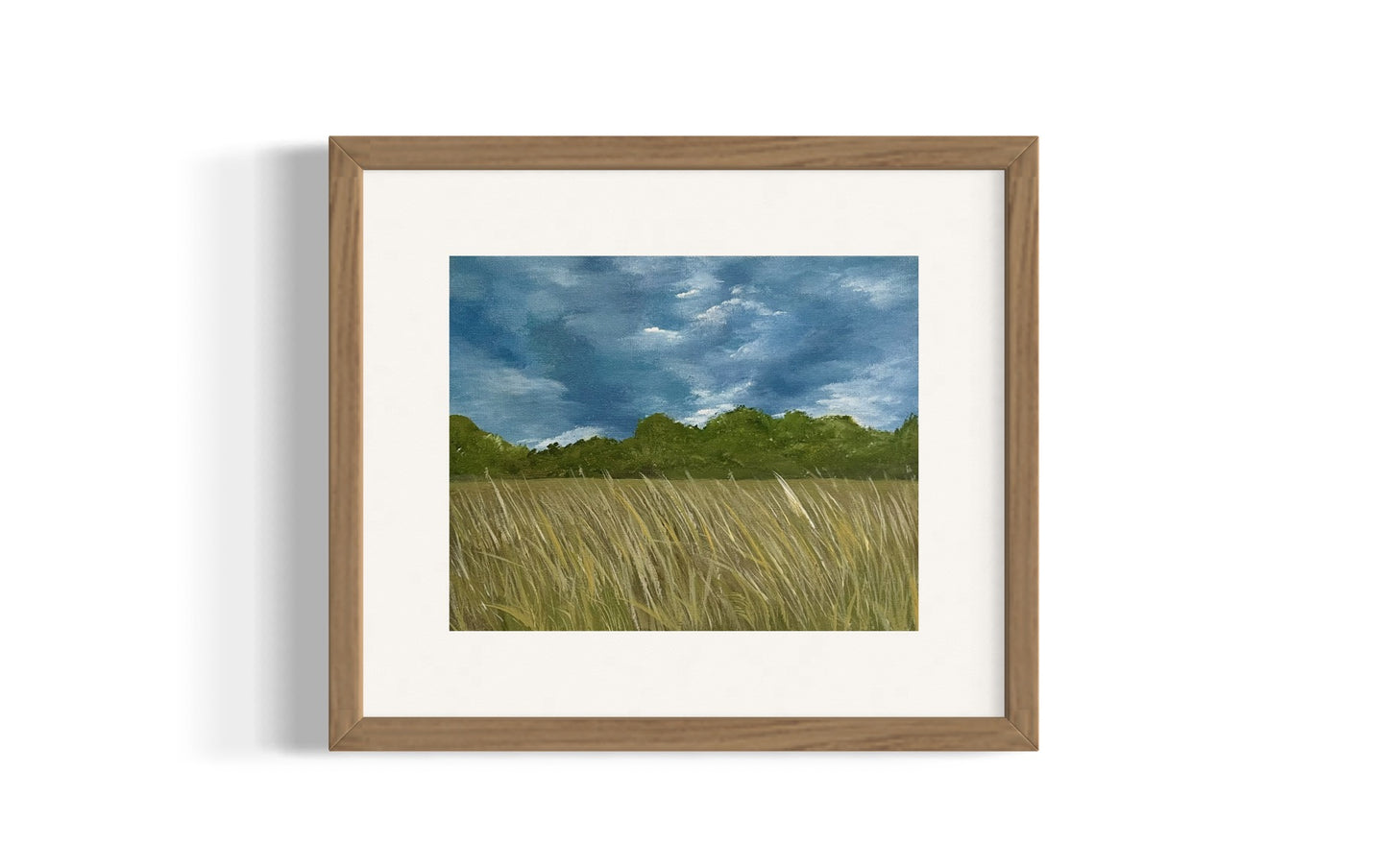 “Wheat Fields of Alabama” Original Landscape Painting