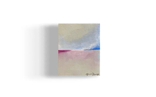 “Horizons” Original Abstract Mini Painting