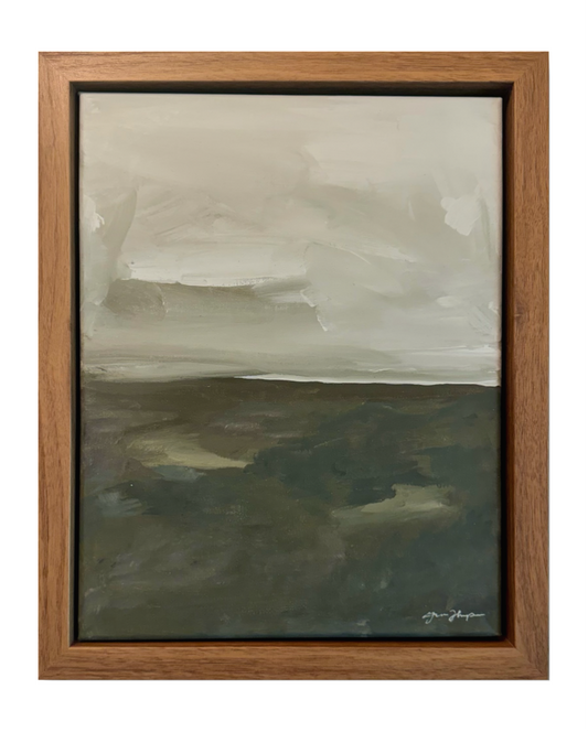 “Fogline” original acrylic painting