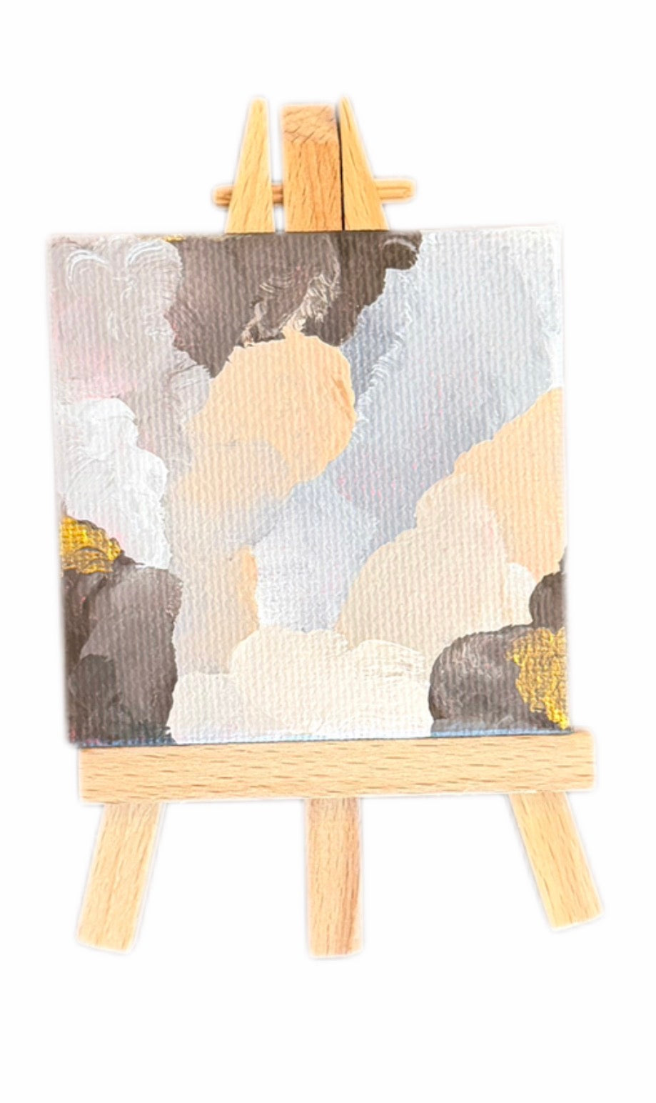 Neutrals Abstract Mini Painting