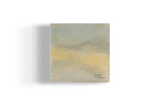 Seafoam Abstract Mini Painting