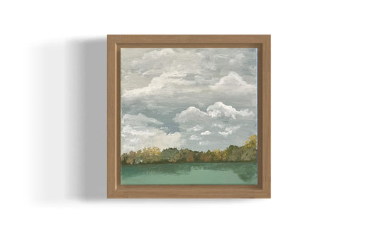 “Alabama Farmland No. 3” Original Framed Painting