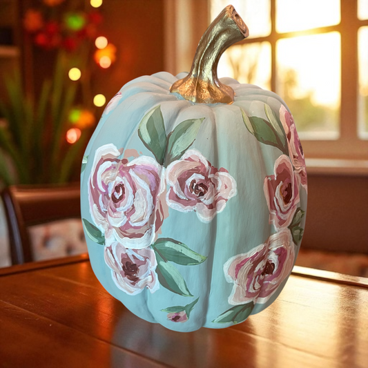Floral Pumpkin No. 2