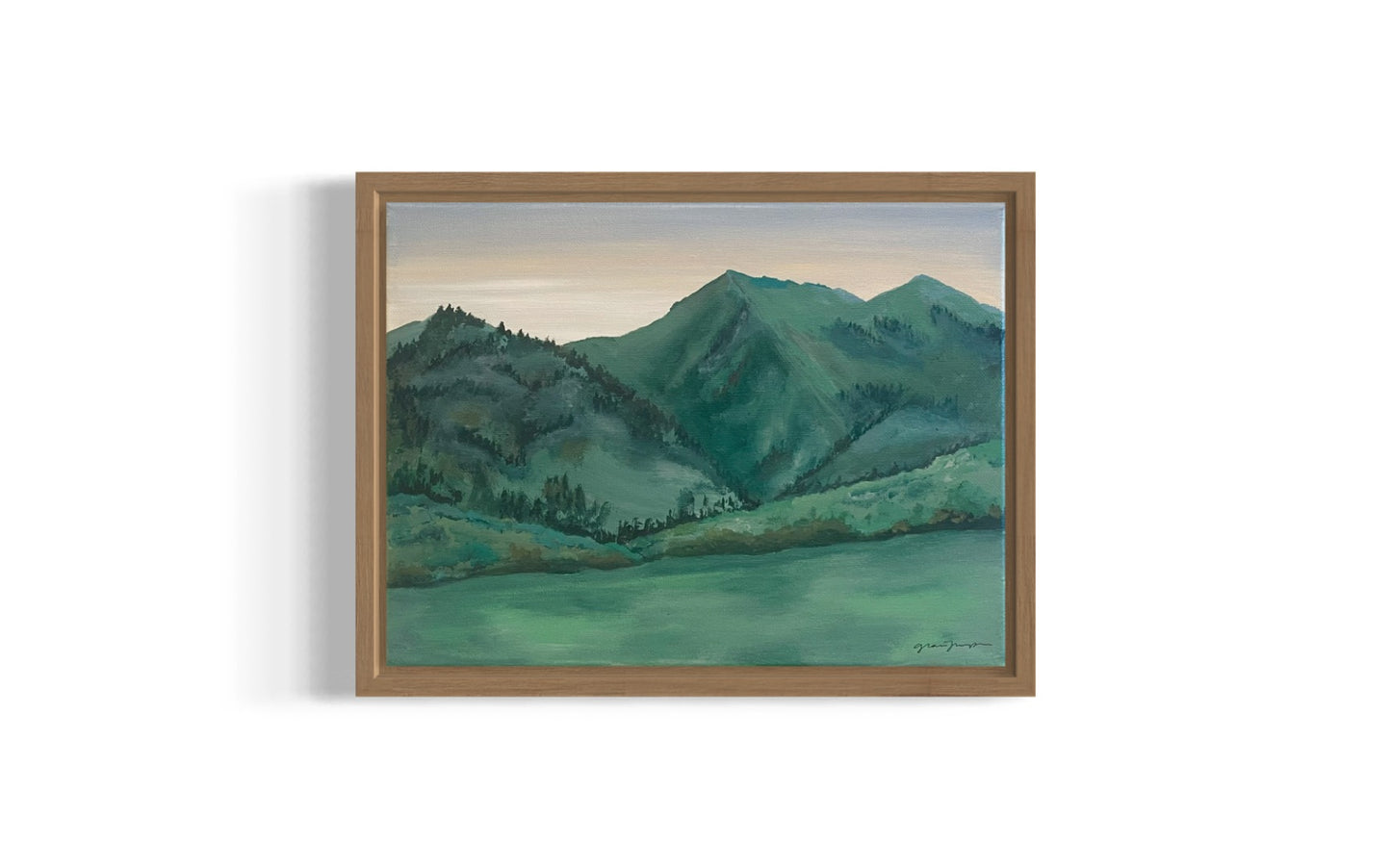 “Emerald Mountains” Original Painting