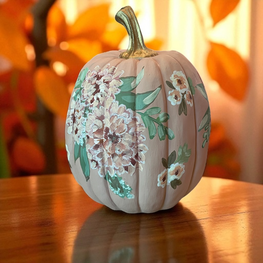 Floral Pumpkin No. 3