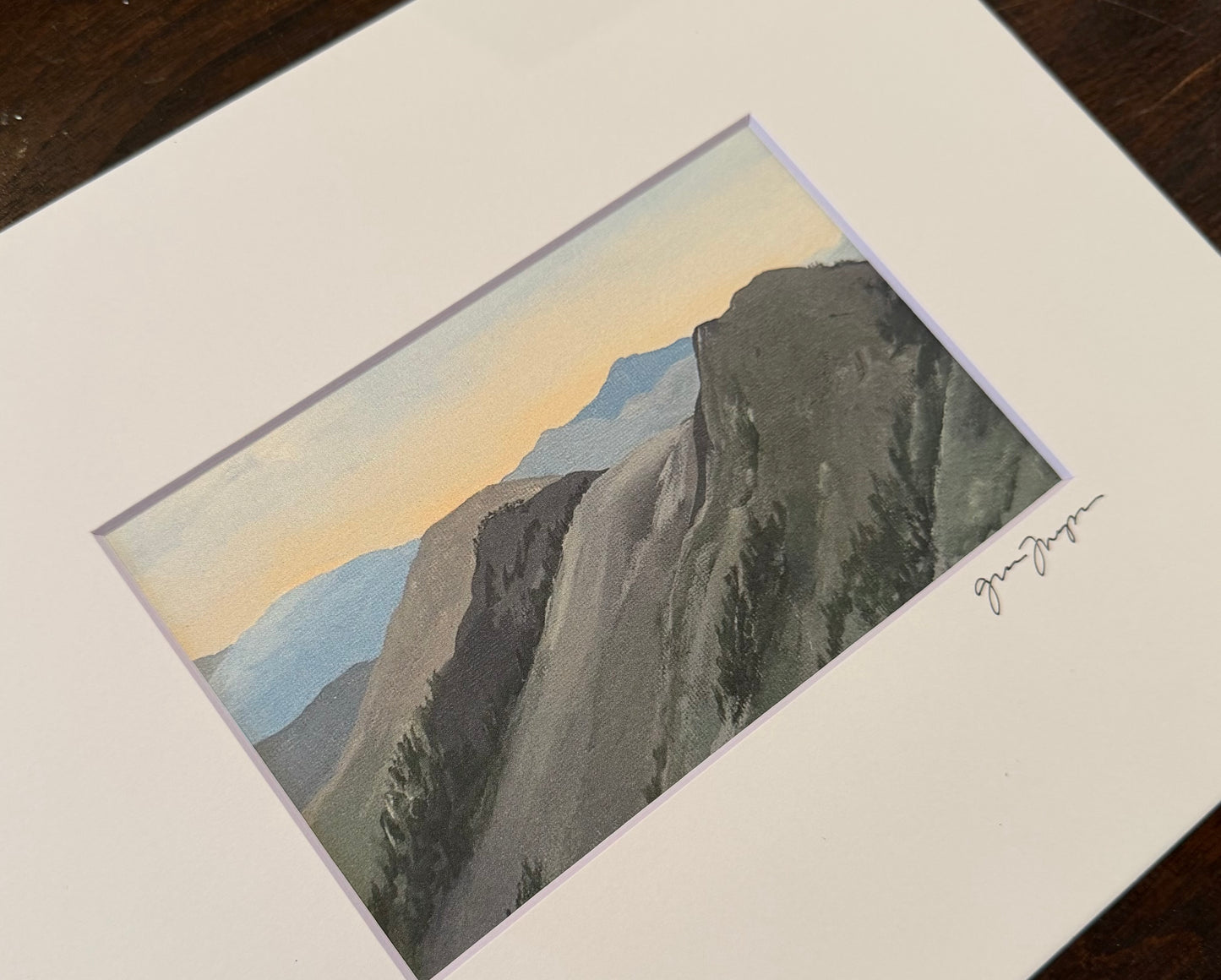 Blue Ridge Mountains Art Print