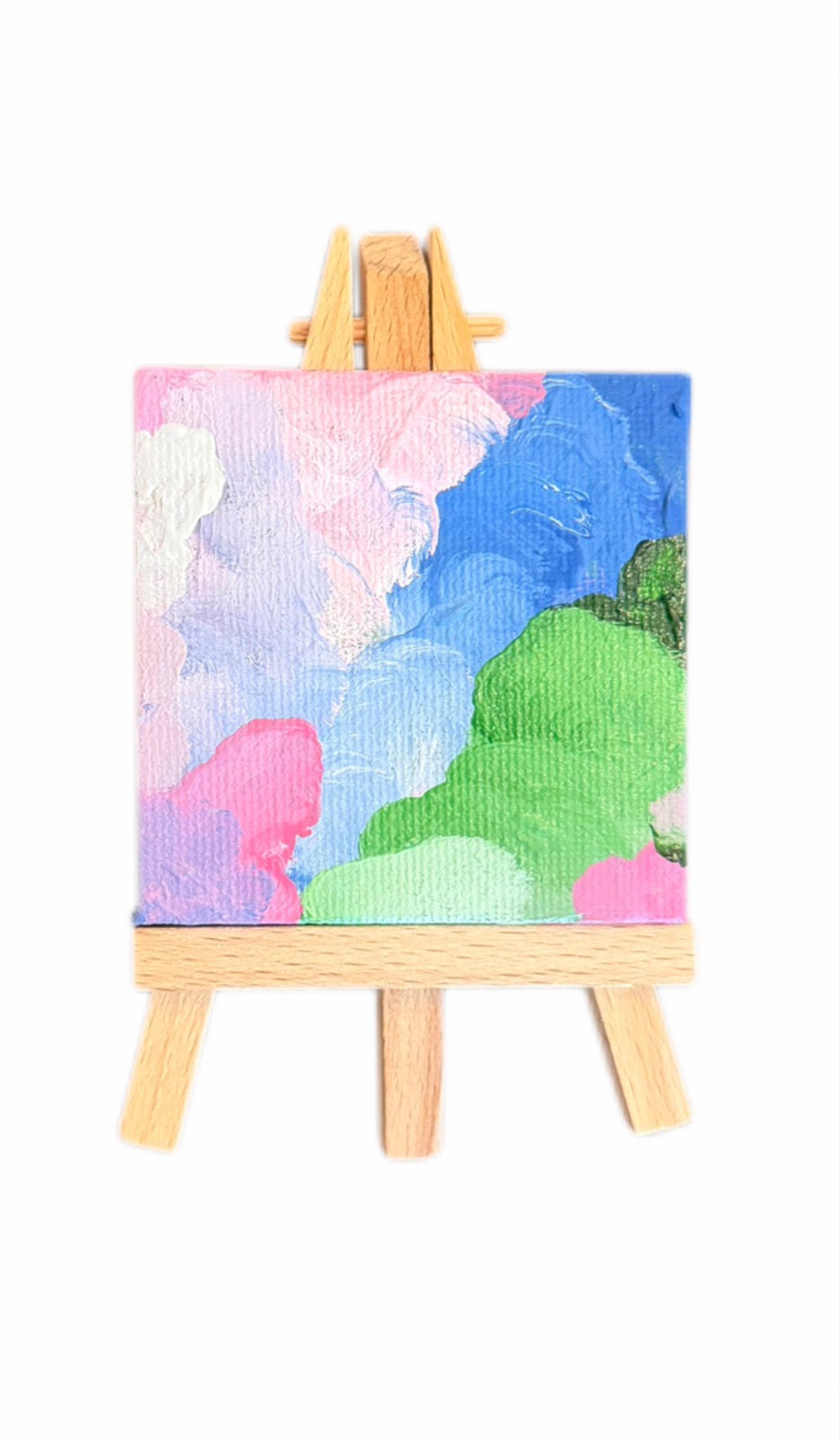 Multi Colored Abstract Mini Painting
