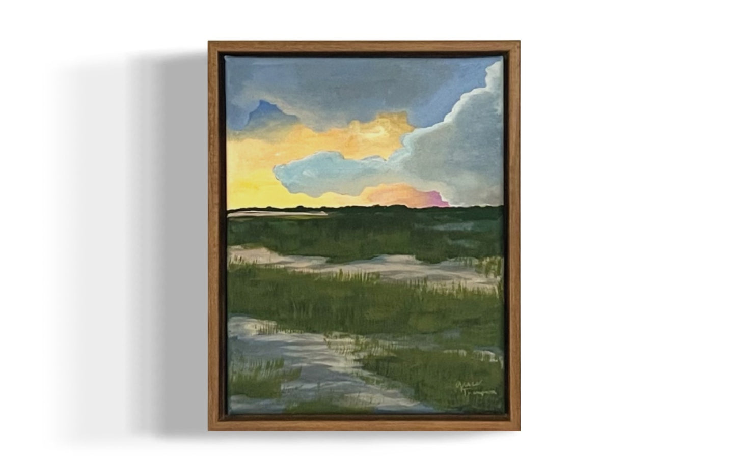 “Low Country Clouds” Original Coastal Landscape Painting