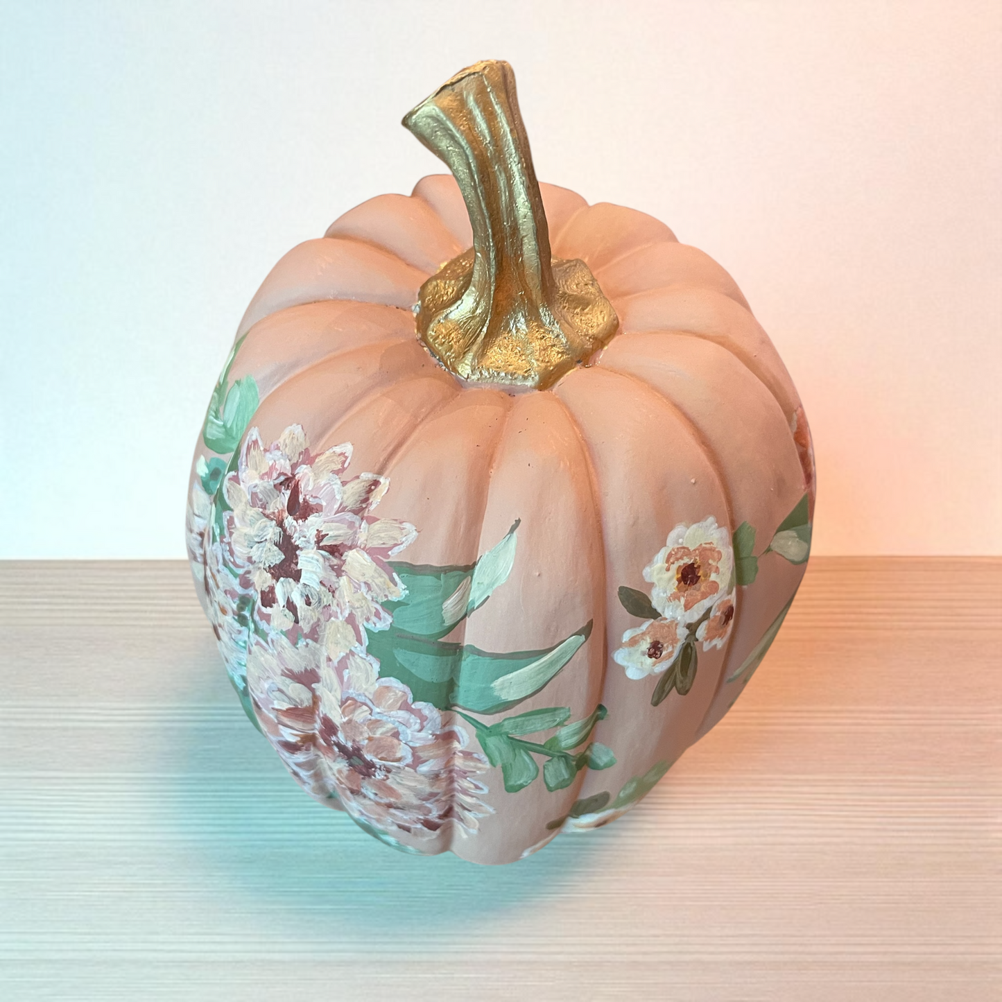 Floral Pumpkin No. 3