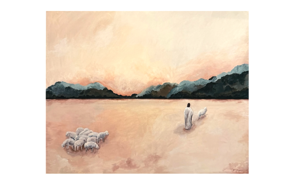 The Lost Sheep Art Print