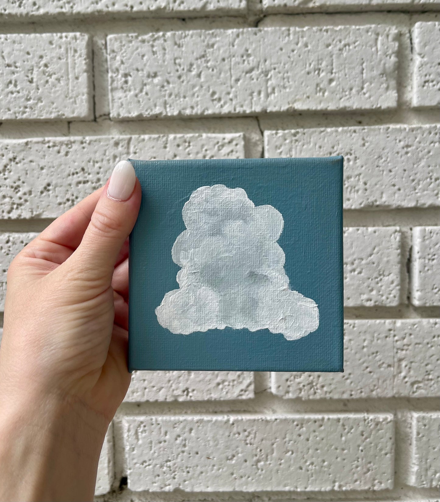 Clouds III Original Acrylic Mini Painting