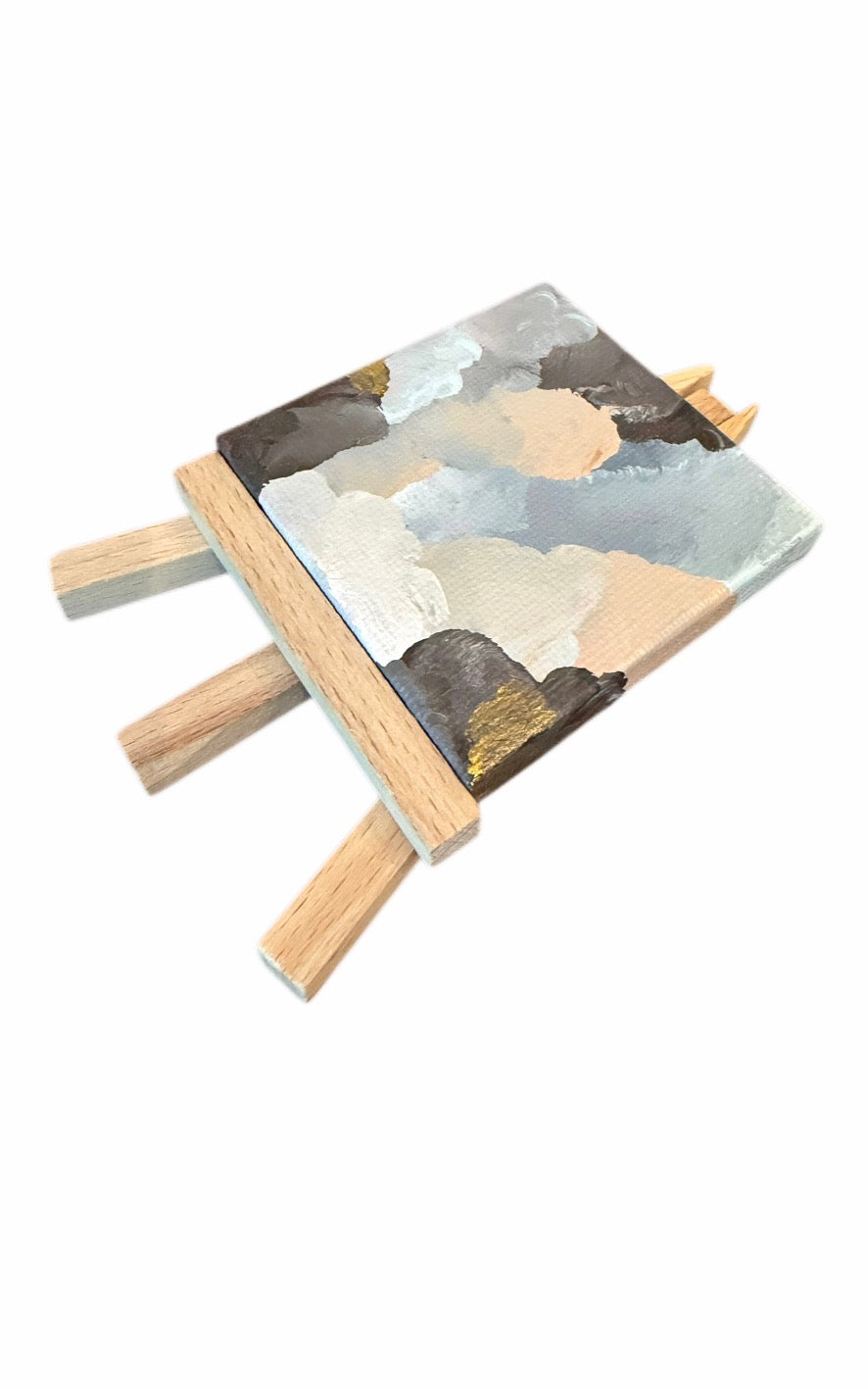 Neutrals Abstract Mini Painting
