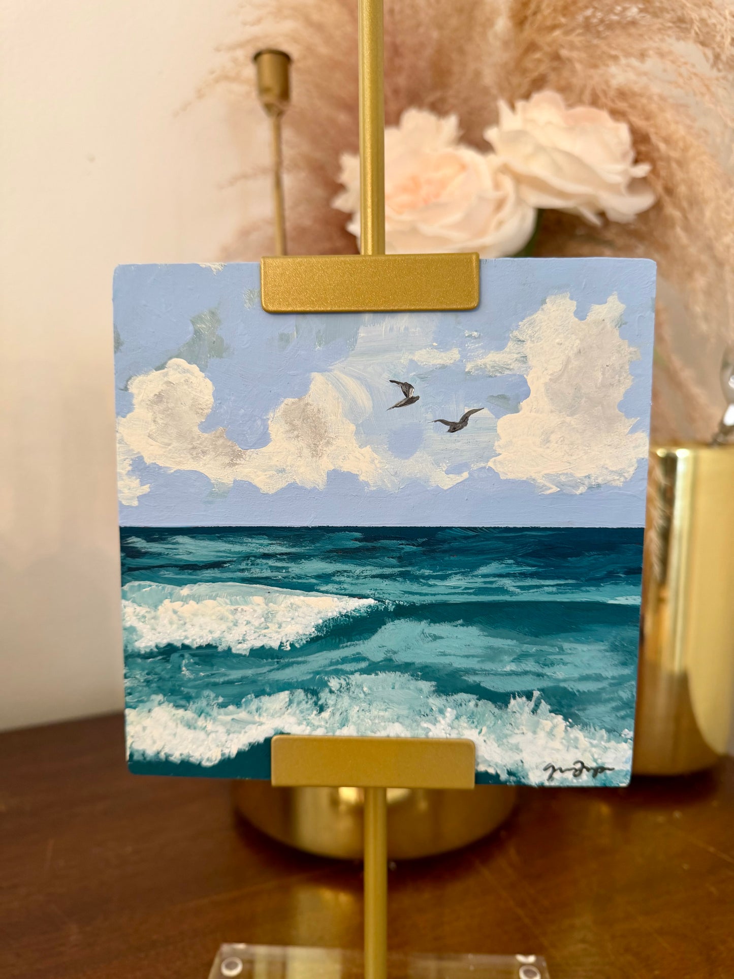 Seascape Original Acrylic Painting