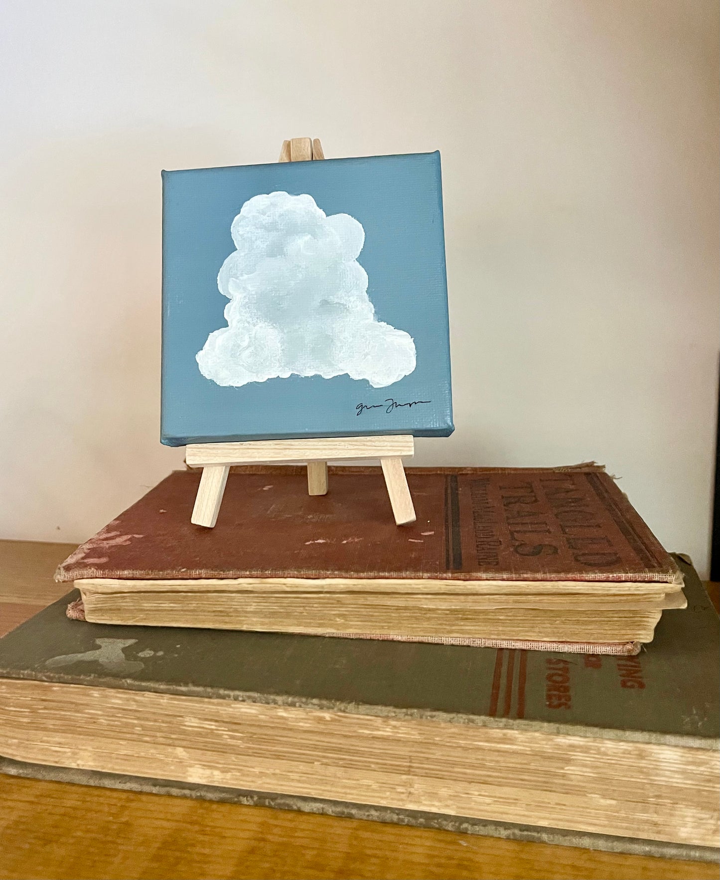 Clouds III Original Acrylic Mini Painting