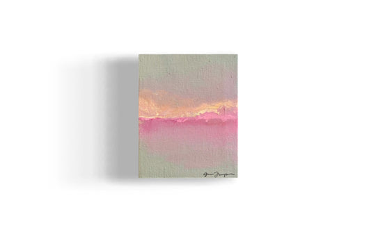 “Dawn” Original Abstract Mini Painting